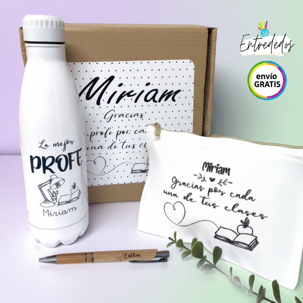 Regalos personalizados para profesoras originales-fin de curso