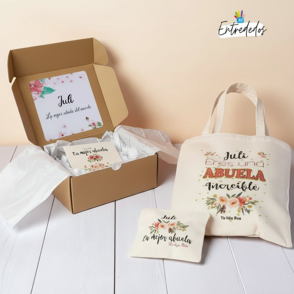 caja de regalo personalizada – regalo original Entrededos