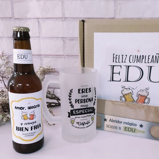 regalos personalizados para hombres - jarra de cerveza