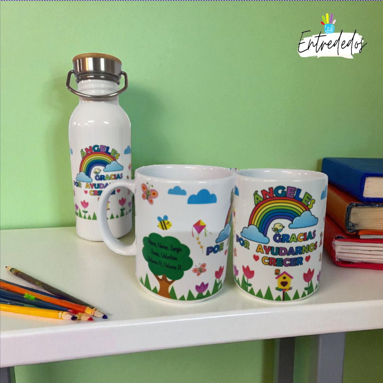 taza personalizada con nombre – regalo original Entrededos