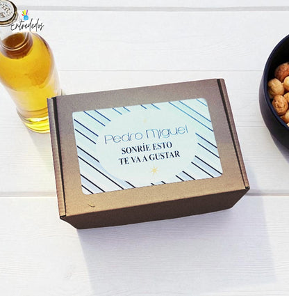 caja de regalo personalizada – regalo original Entrededos