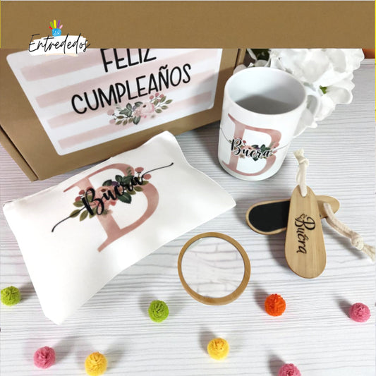 caja de regalo personalizada – regalo original Entrededos