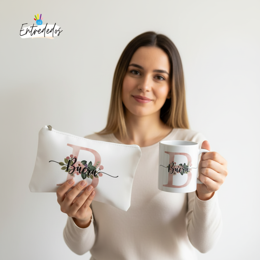 Descubre el encanto del kit regalo mujer "INICIAL HONEY"
