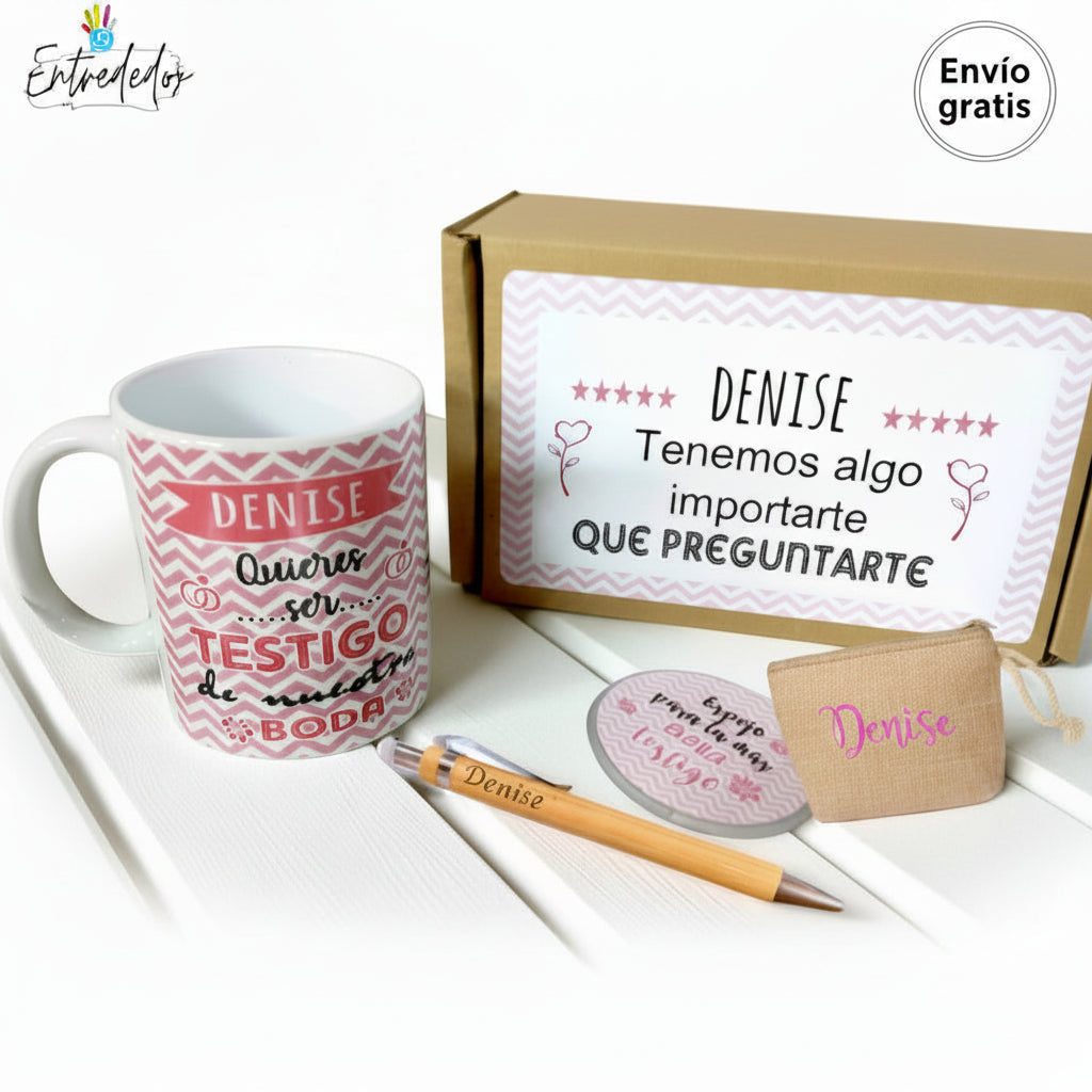 caja de regalo personalizada – regalo original Entrededos