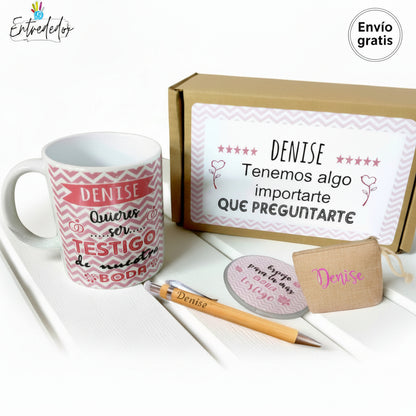 caja de regalo personalizada – regalo original Entrededos