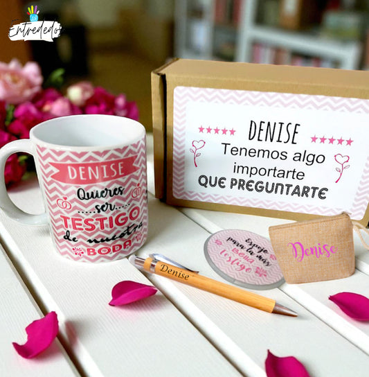 caja de regalo personalizada – regalo original Entrededos