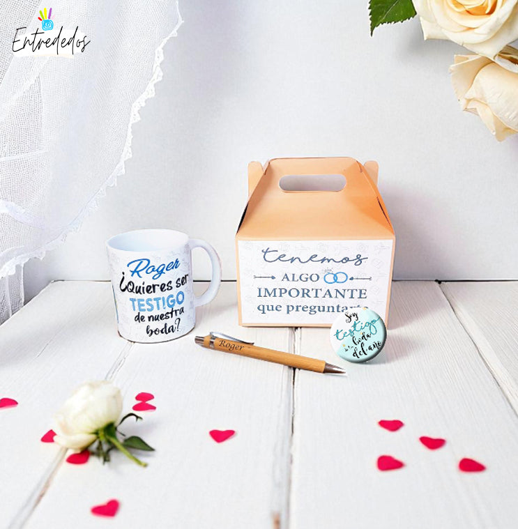 caja de regalo personalizada – regalo original Entrededos