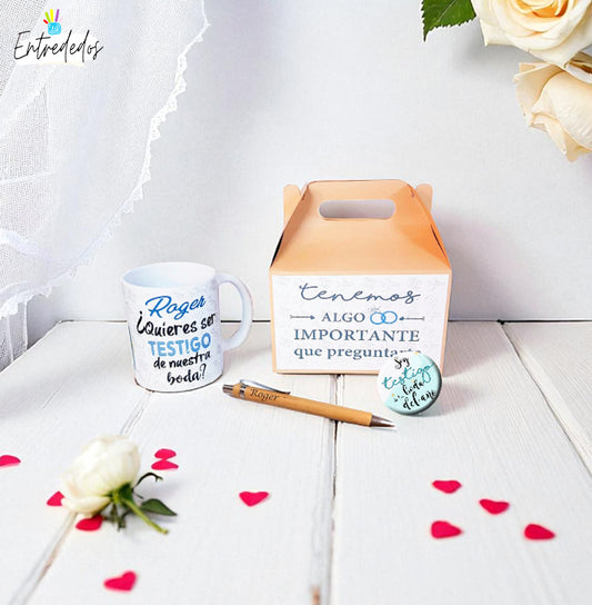 caja de regalo personalizada – regalo original Entrededos