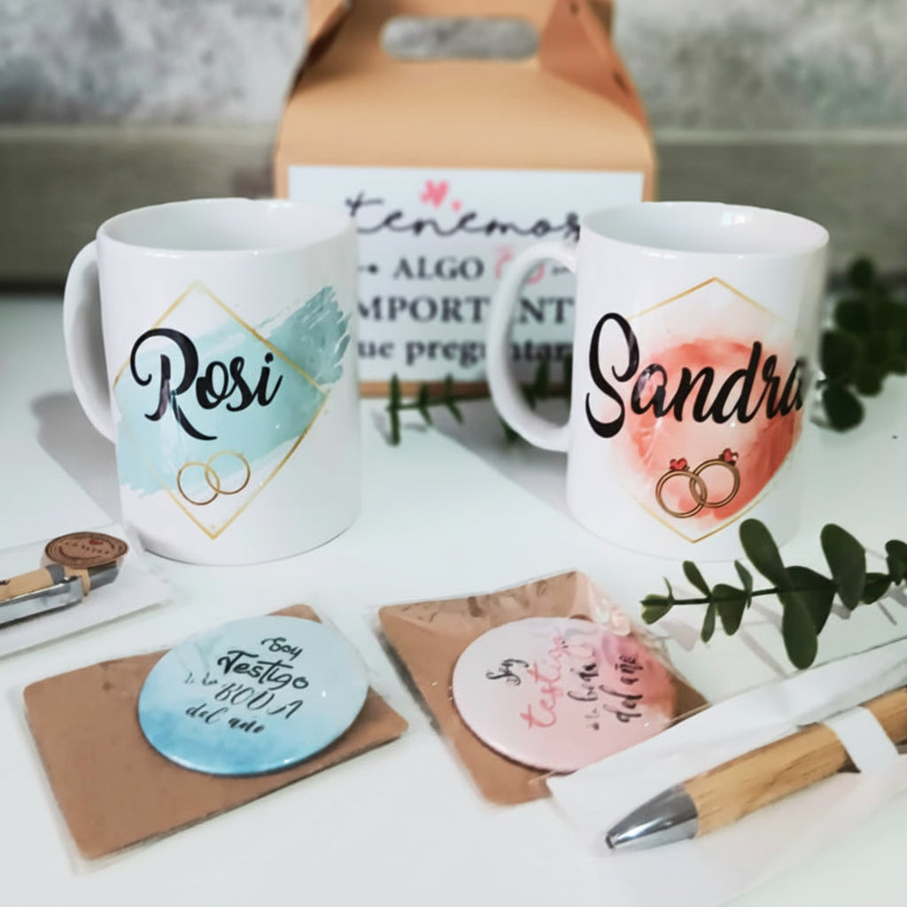 Esta taza con nombre personalizado es un regalo práctico y único, ideal para disfrutar del café o té. Personalízala con nombre, iniciales o mensaje especial y convierte un detalle cotidiano en un recuerdo inolvidable.