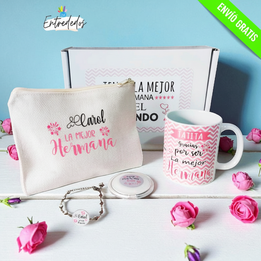 Regalos únicos: el kit perfecto para tu hermana especial