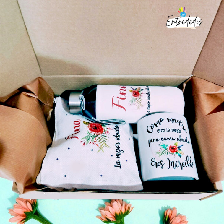 caja de regalo personalizada – regalo original Entrededos