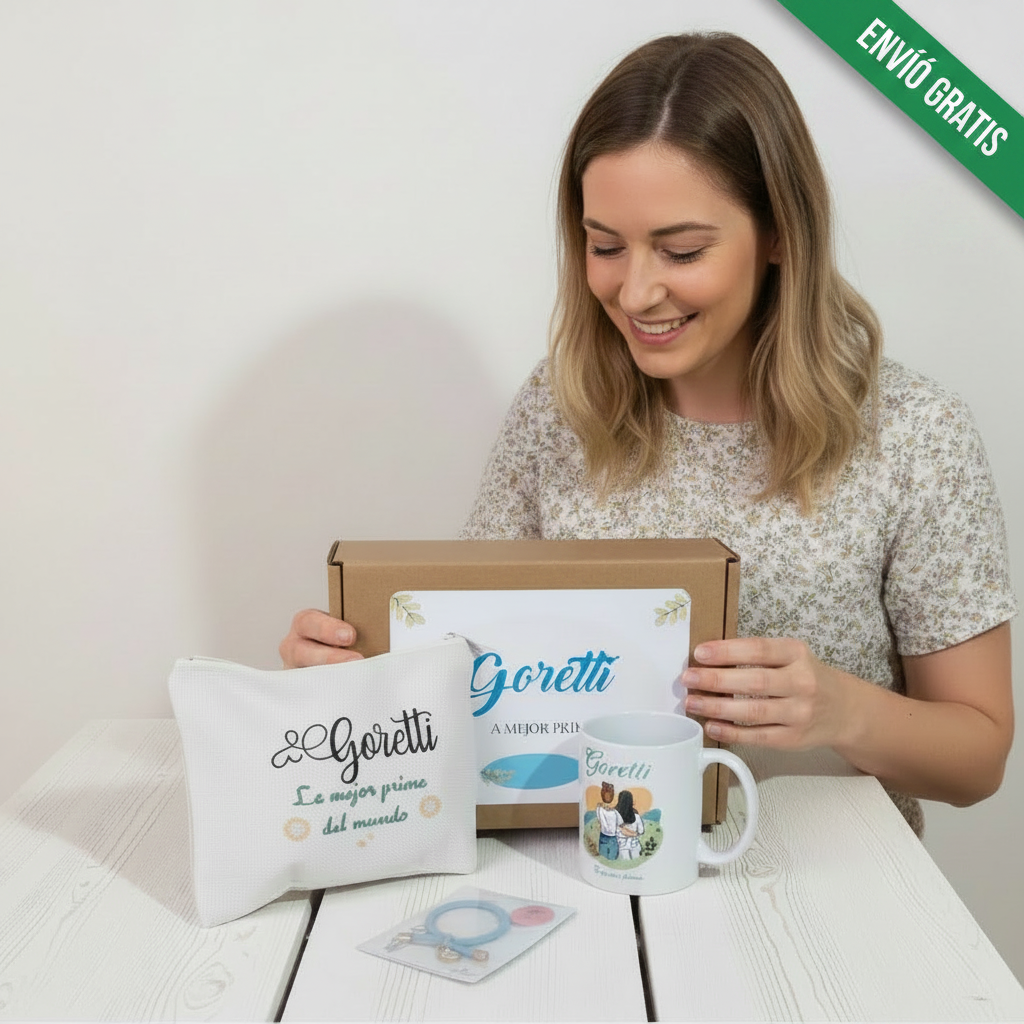 Sorprende a tu prima con el mejor kit regalo