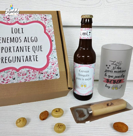 regalos personalizados para hombres – jarra de cerveza personalizada Entrededos