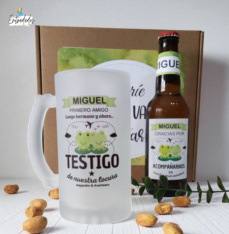 caja de regalo personalizada – regalo original Entrededos