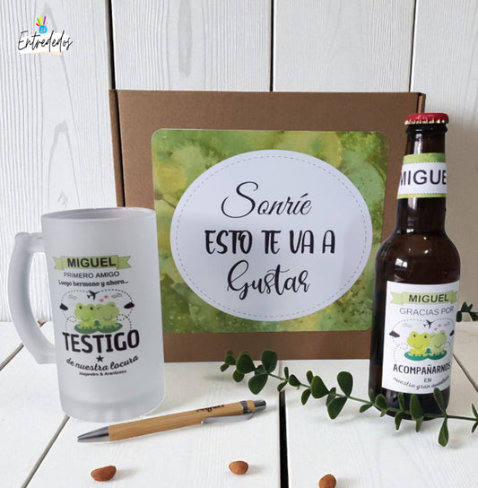 caja de regalo personalizada – regalo original Entrededos