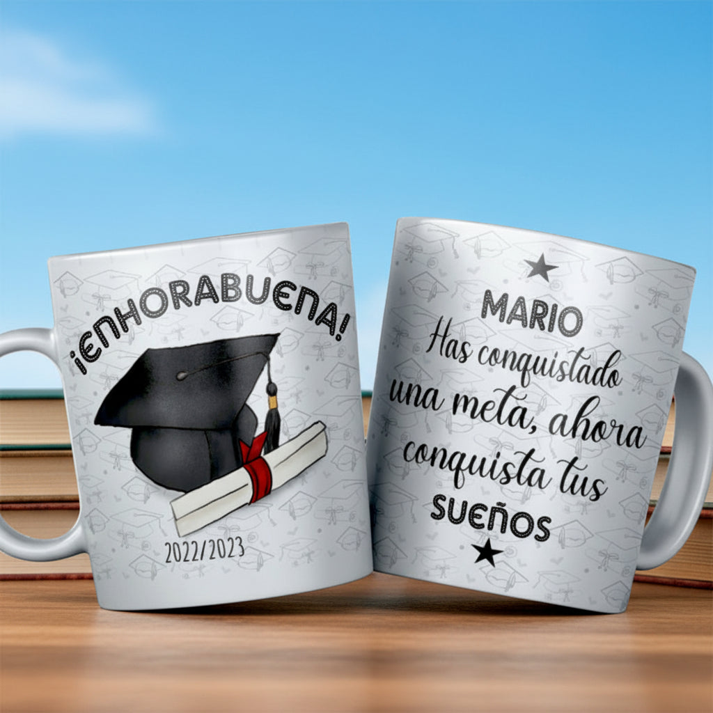 taza personalizada con nombre – regalo original Entrededos
