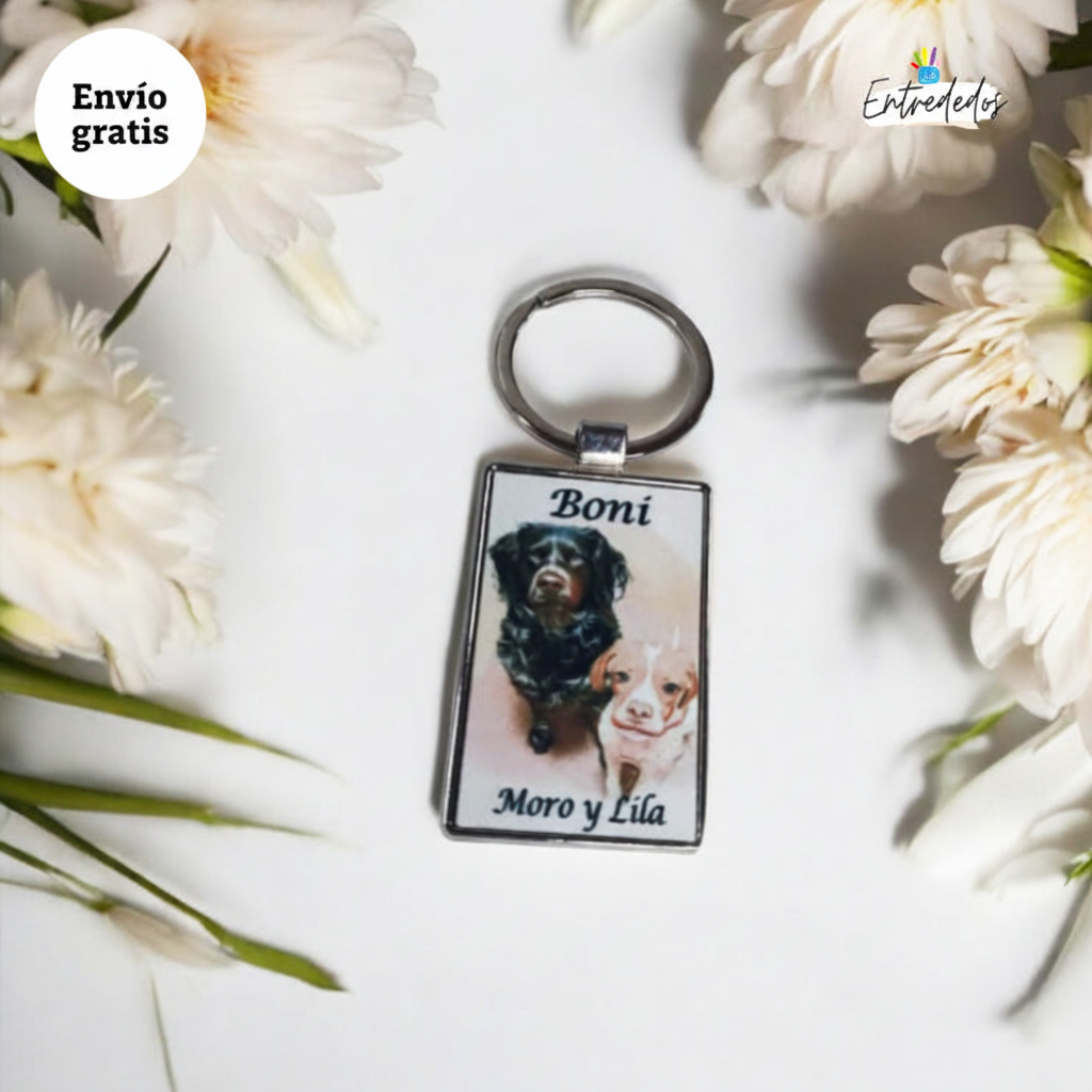 Regalo Personalizado Llavero Metálico – Práctico y Único