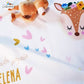 regalos personalizados para bebés – manta personalizada Entrededos