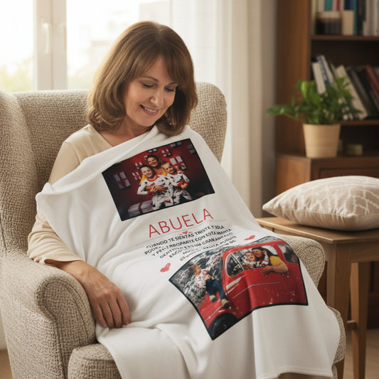 regalos personalizados – manta personalizada Entrededos