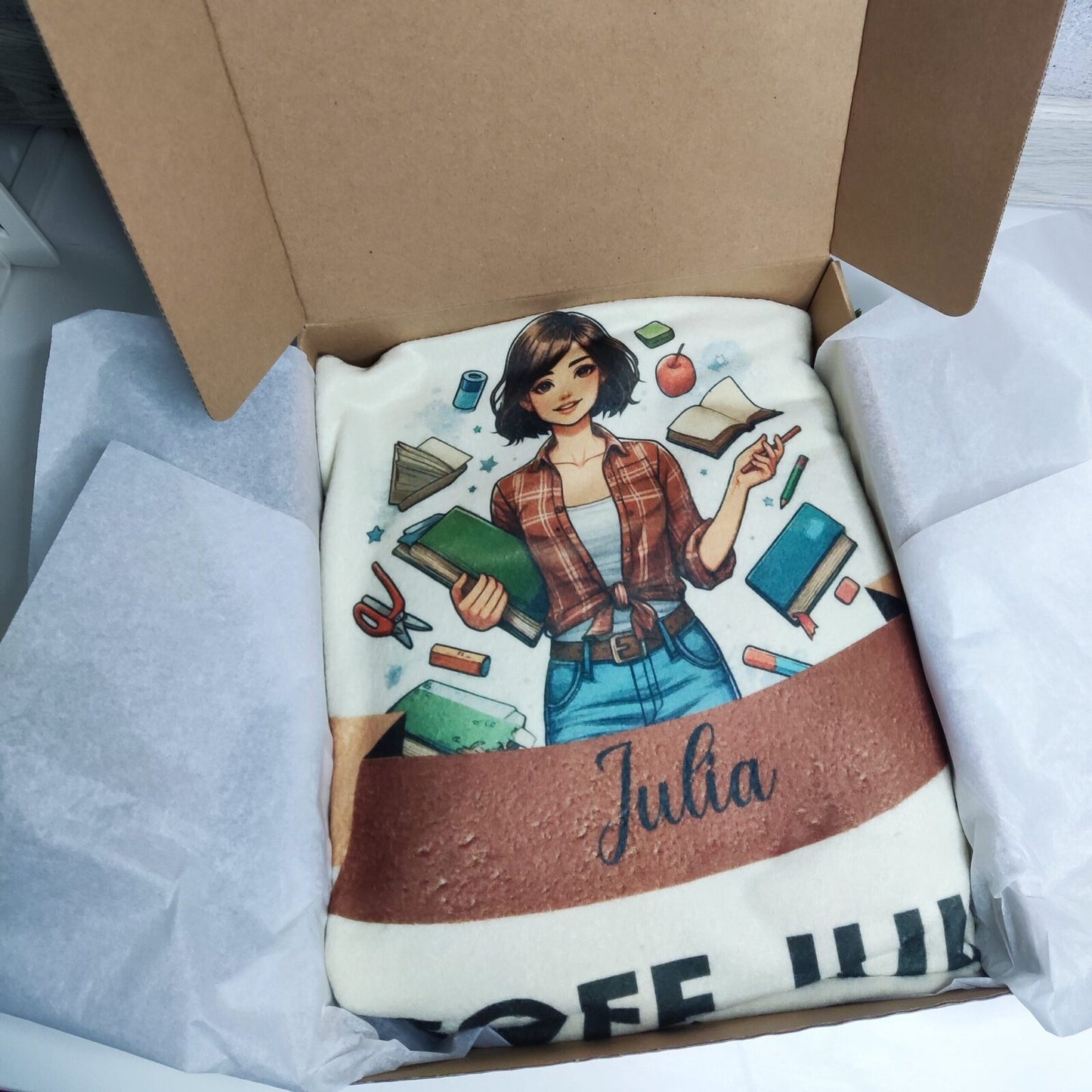 regalos personalizados – manta personalizada Entrededos