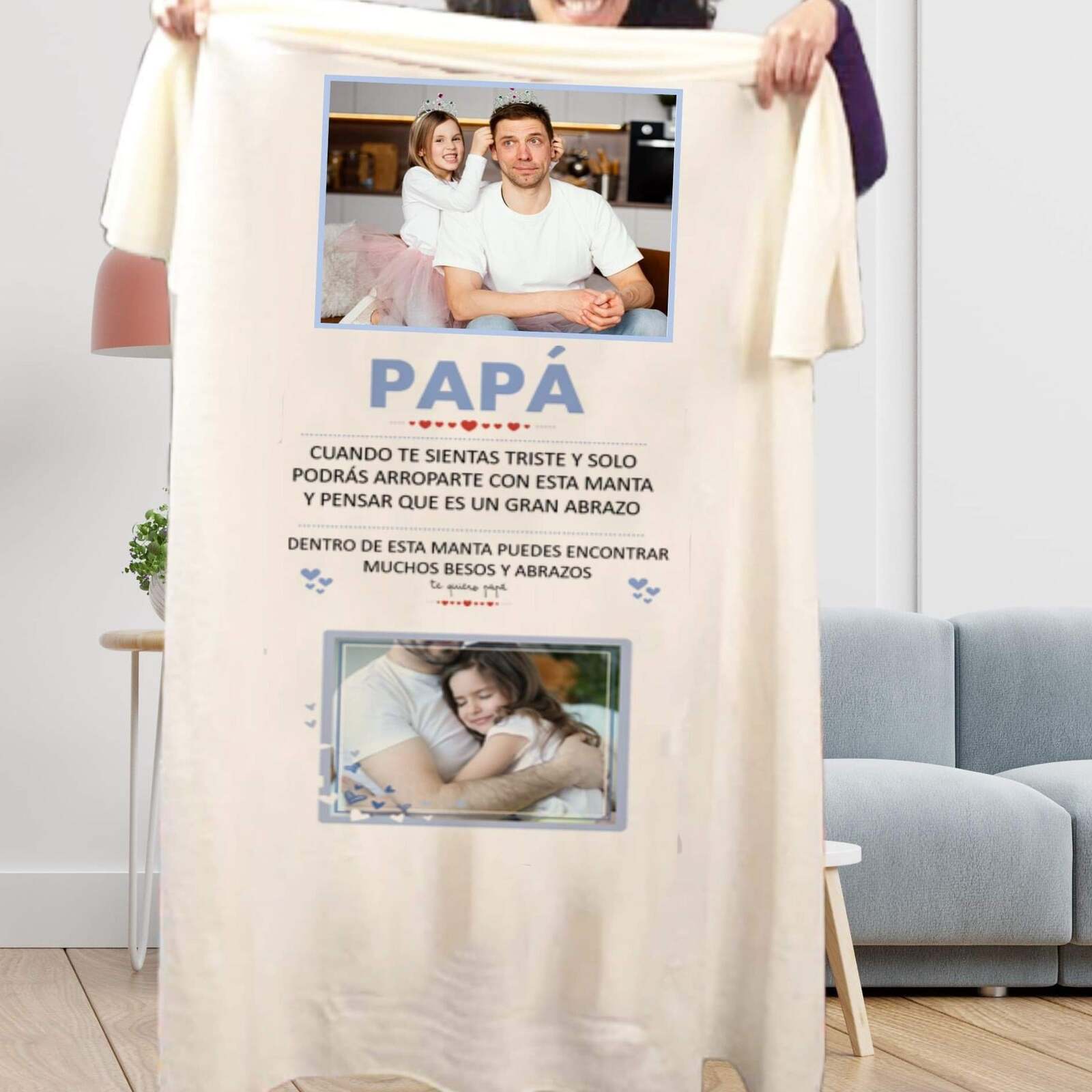 regalos personalizados – manta personalizada Entrededos