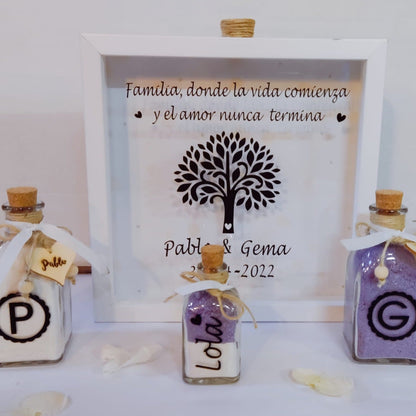 Marco para Ritual de Arena: Diseño árbol de la Vida