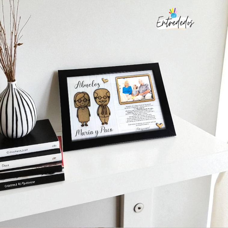 regalos personalizados para hombres – cuadro personalizado para hombre Entrededos