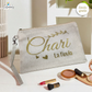 Neceser Personalizado para Novia: Tejido Lino