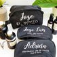 Neceser para hombre de diseño elegante en cuero resistente