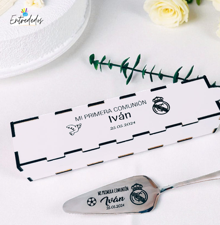 pala de tarta personalizada – regalo original Entrededos