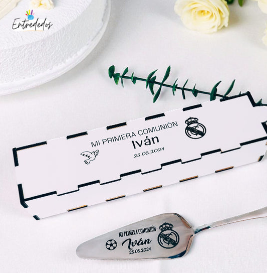 pala de tarta personalizada – regalo original Entrededos