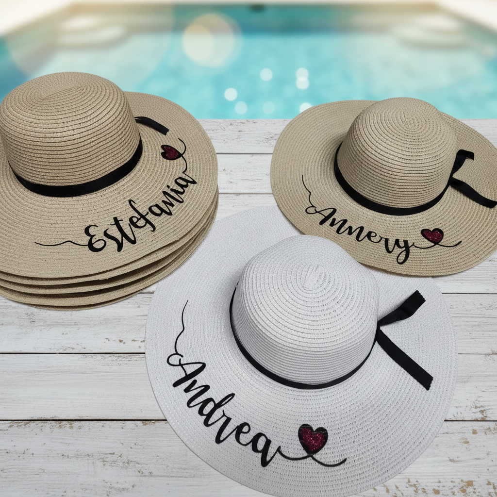 Pamelas Originales personalizadas con nombre diseño corazón