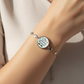 Pulsera de acero personalizada con frases