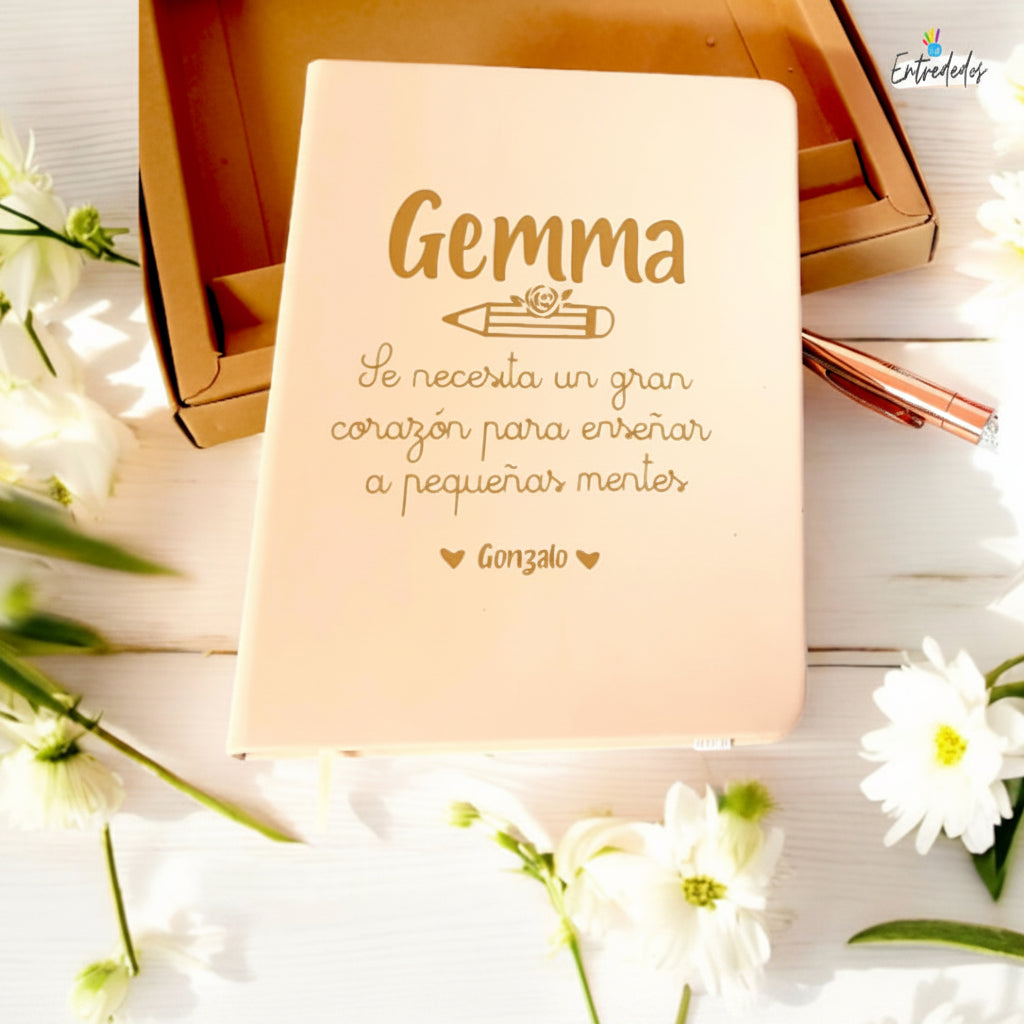 Bloc de notas para regalo con diseño personalizado