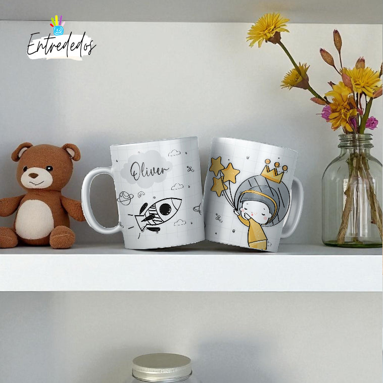 taza personalizada con nombre – regalo original Entrededos