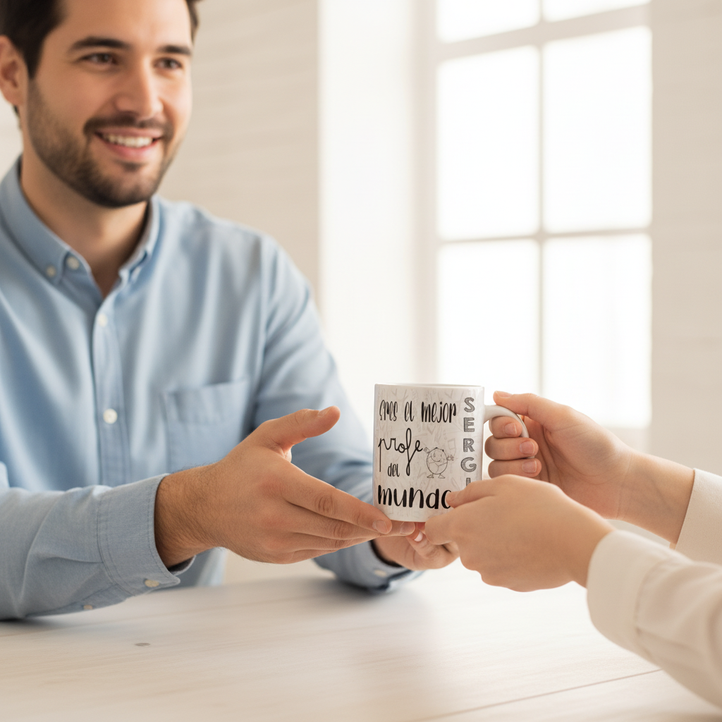 Taza personalizada para profesores originales