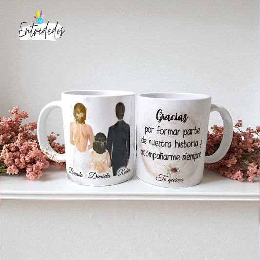 taza personalizada con nombre – regalo original Entrededos