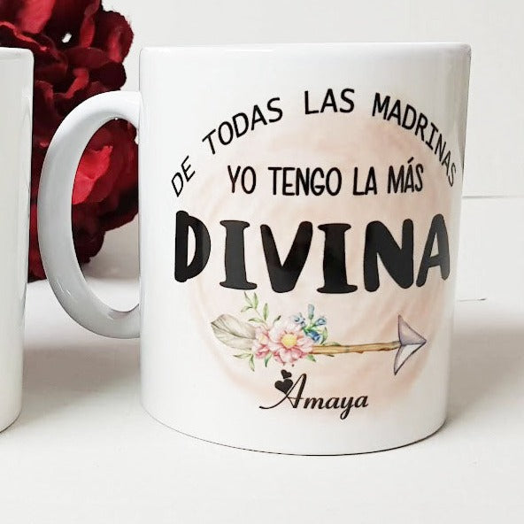 Taza Boho para Padrinos: Originalidad y Estilo