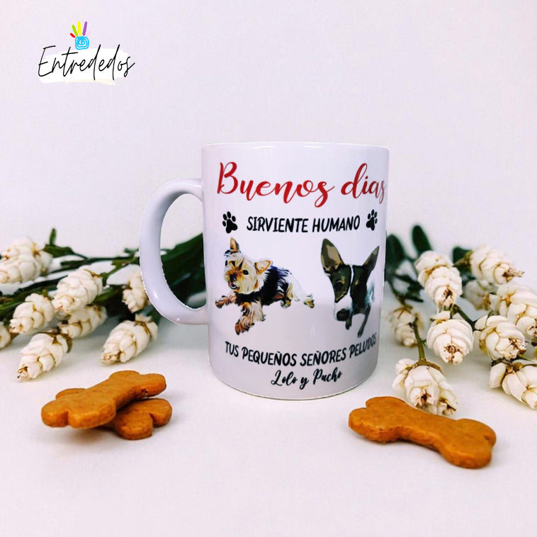 taza personalizada con nombre – regalo original Entrededos