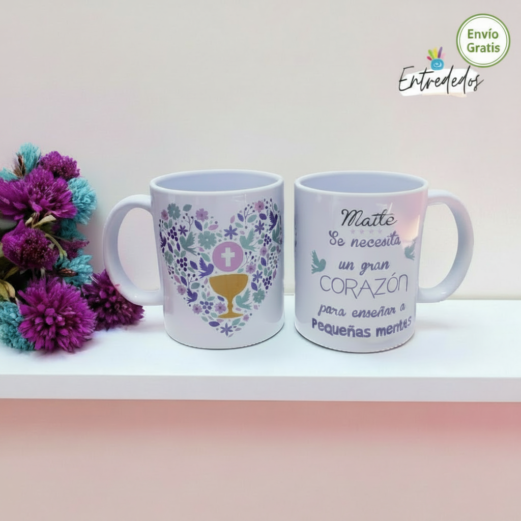 Taza Personalizada para Catequista | Regalo Original