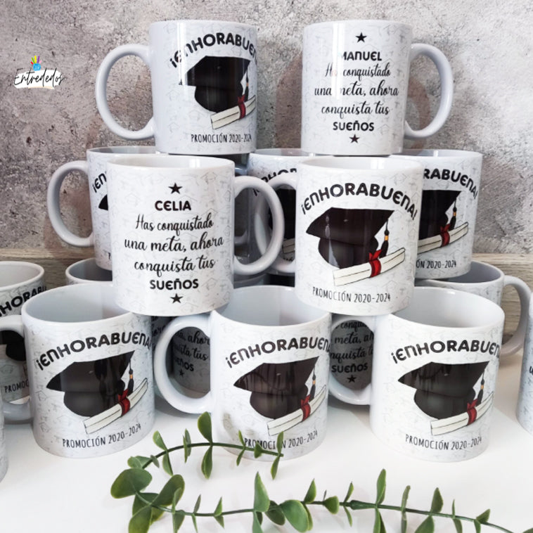 taza personalizada con nombre – regalo original Entrededos
