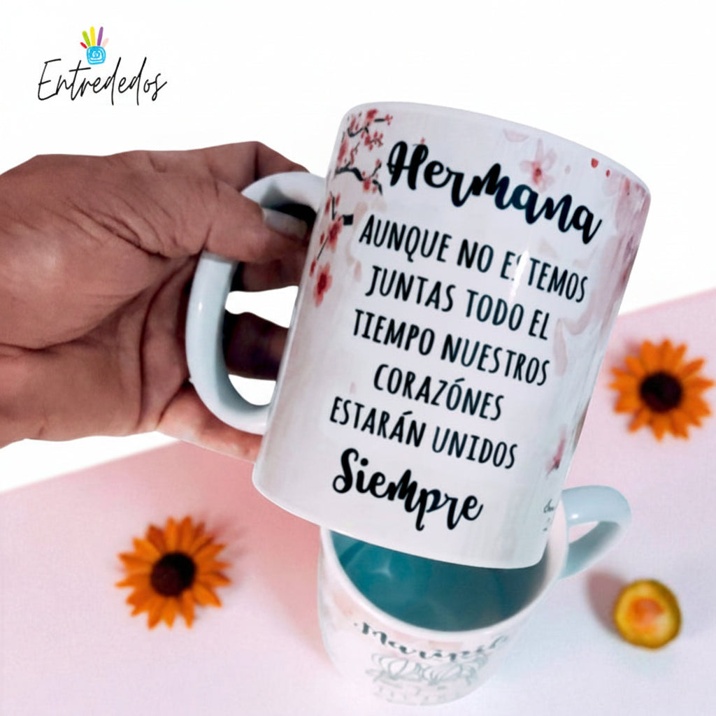 taza personalizada con nombre – regalo original Entrededos