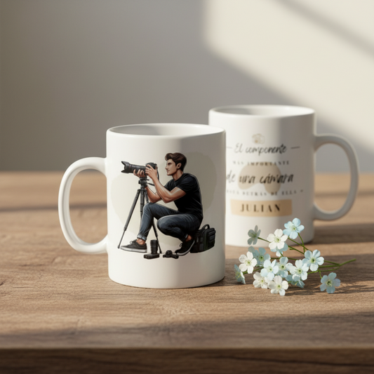 Taza Videógrafo Personalizada