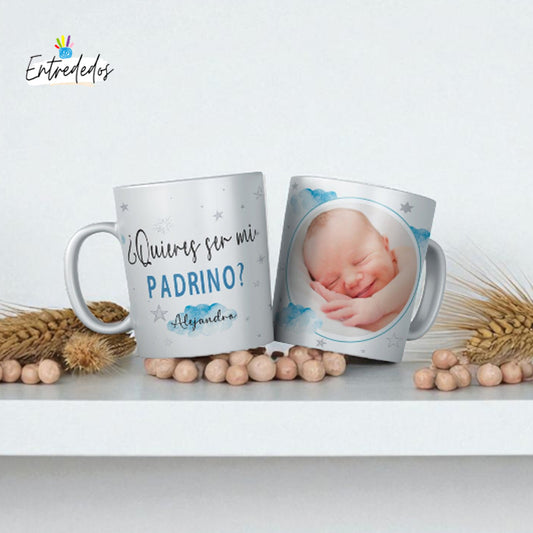 taza personalizada con nombre – regalo original Entrededos