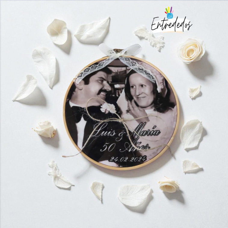 bastidor-alianzas-personalizado-fotografías