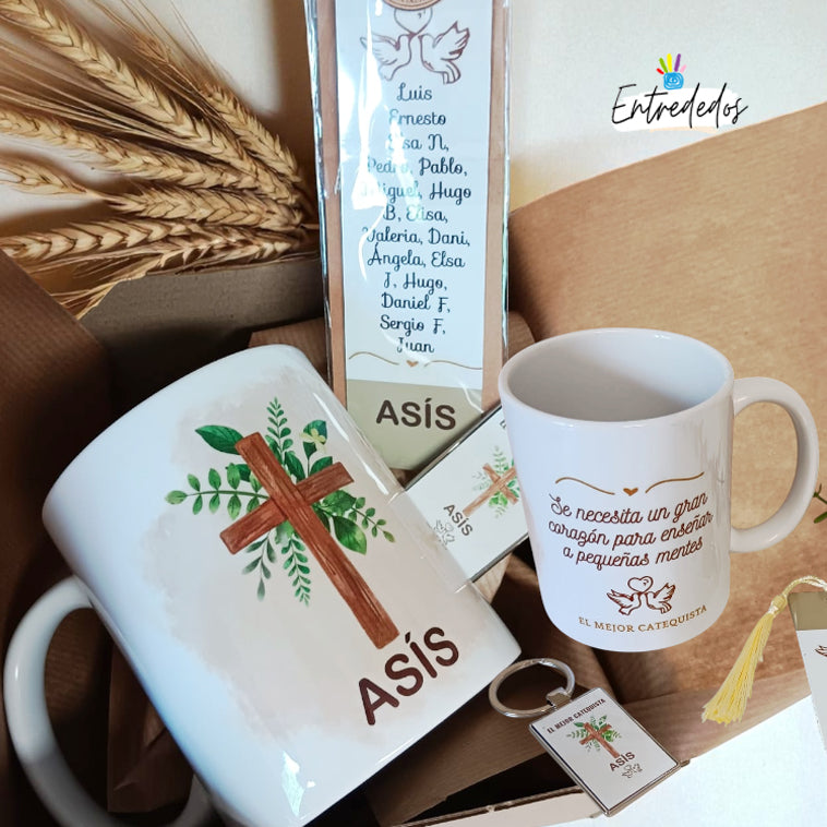 regalos personalizados para catequistas – Entrededos
