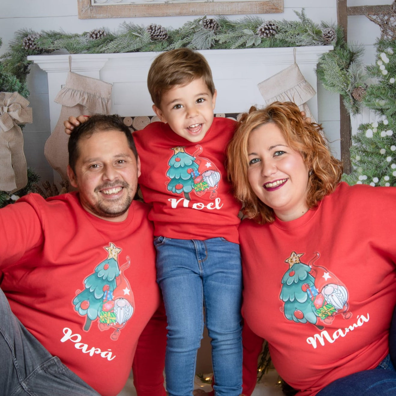 sudadera de Navidad personalizada – regalo original Entrededos