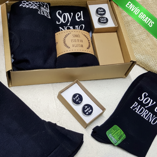 Calcetines Bóxer, y Neceser Esencial : Personaliza tu Kit Ideal