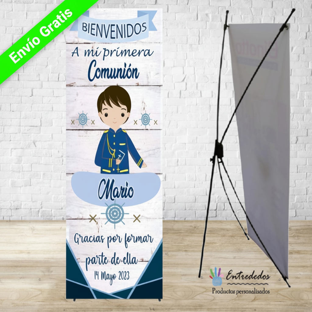Banner Creativo para Eventos COMUNIÓN ALMIRANTE