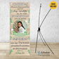 Banner Creativo para Eventos COMUNIÓN MADERA VERDE